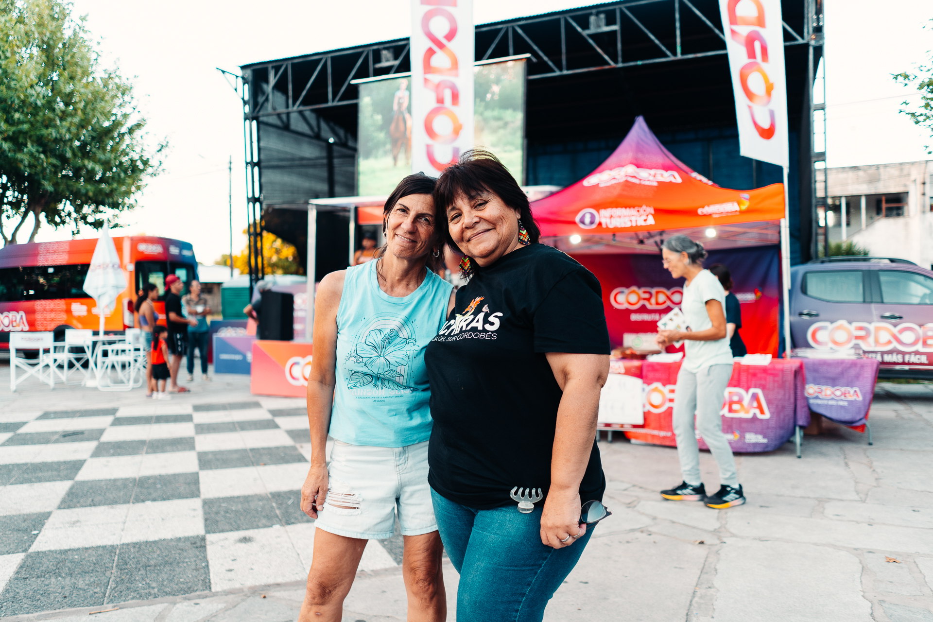 Exitoso paso del Tráiler Turístico de la Agencia Córdoba Turismo por Achiras