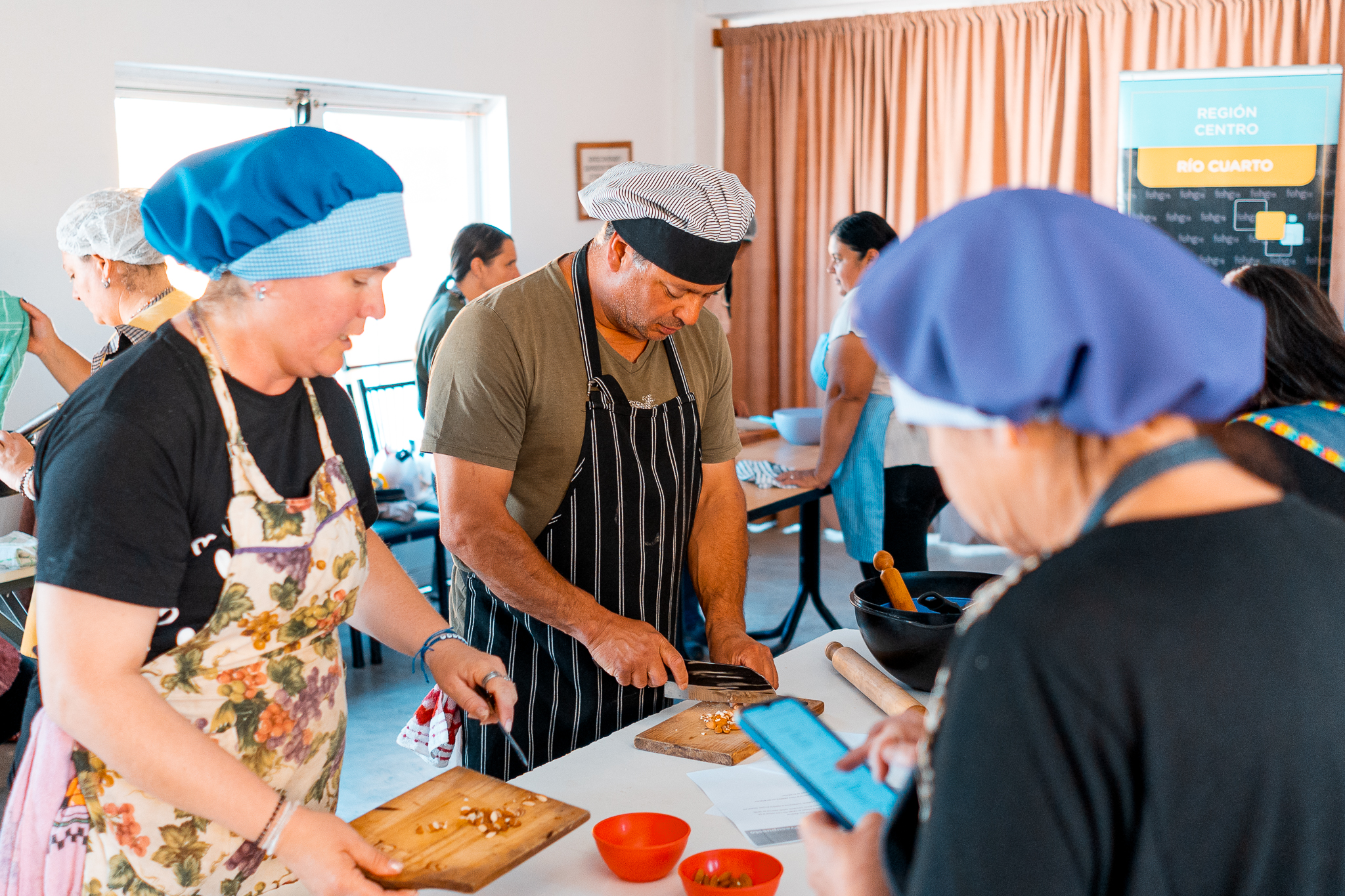 ¡Comenzaron los cursos de FEHGRA en Achiras! Preparándonos para Semana Santa